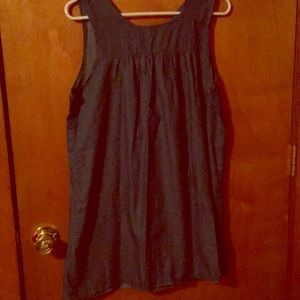 Denim dress